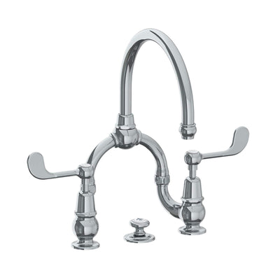 Lefroy Brooks La Chapelle Lever Basin Bridge Mixer FL9000