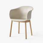 &Tradition JH30 Elefy Chair with Wooden Legs