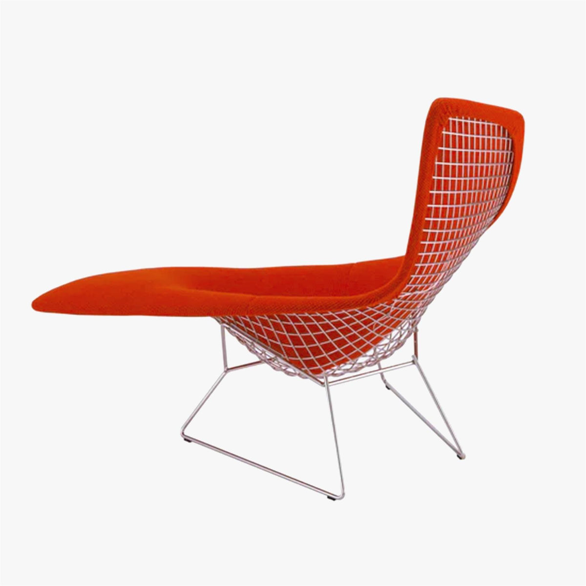 Knoll Bertoia Asymmetric Chaise Fully Upholstered