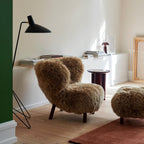 &Tradition VB1 Little Petra Chair with Footstool