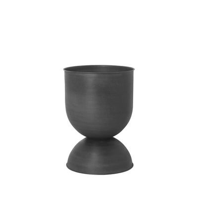 Outlet Hourglass pot - black, medium