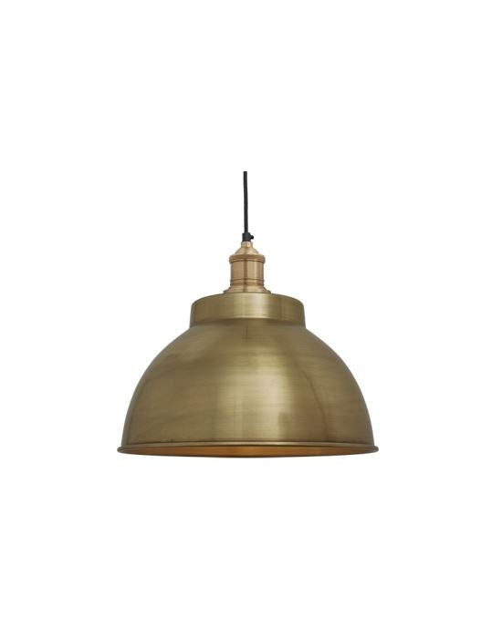 Industville Brooklyn Dome Pendant Light - Traditional Fittings