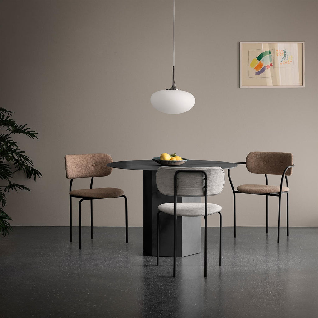 GUBI Coco Dining Armchair, Fully Upholstered