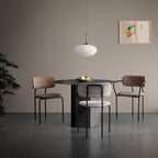 GUBI Coco Dining Armchair, Fully Upholstered