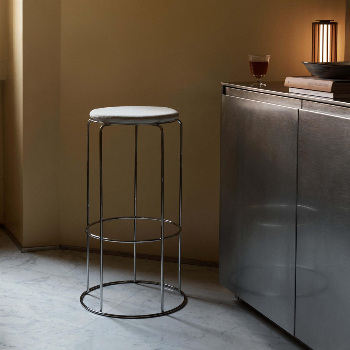 &Tradition Wire Bar Stool