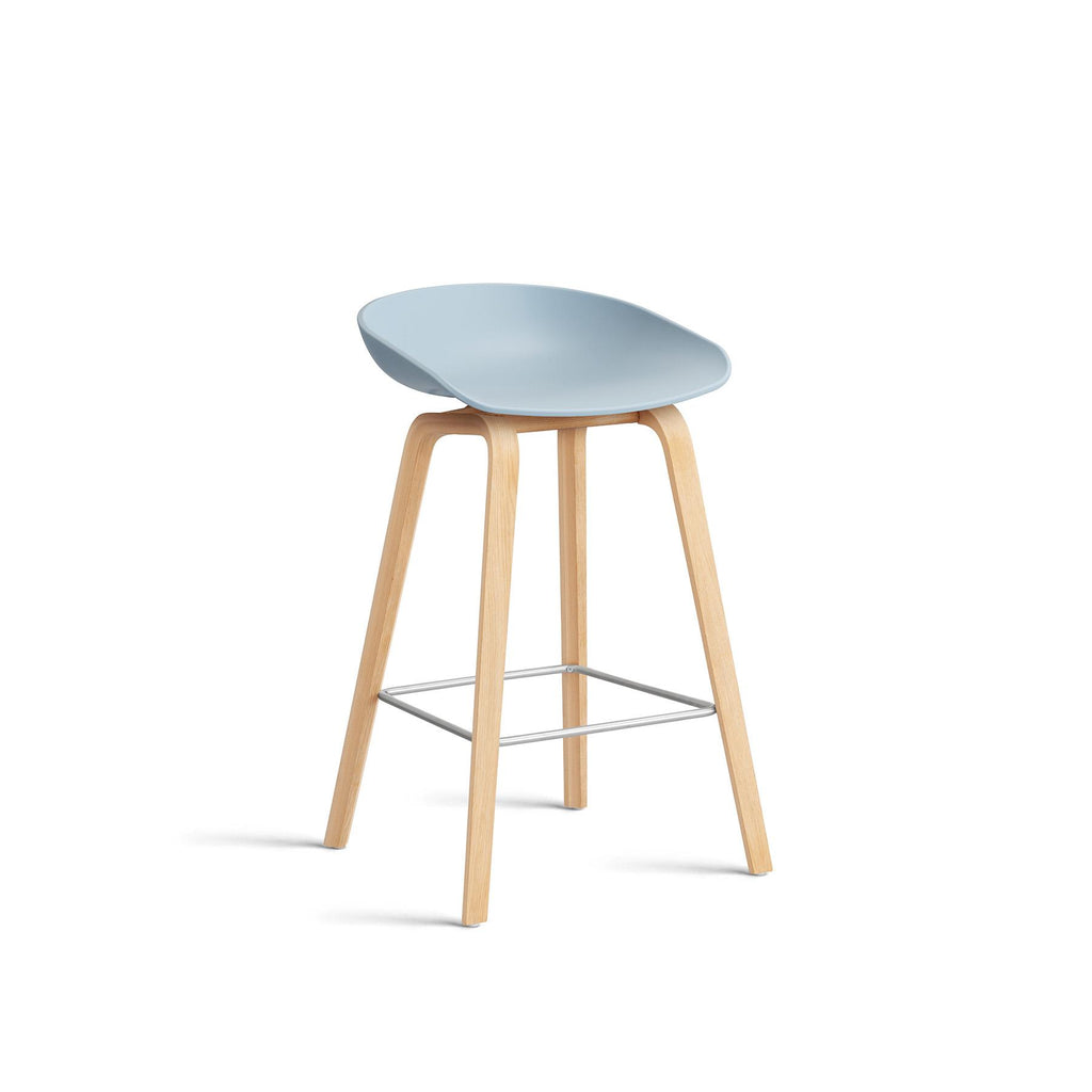 HAY About a Stool 32 Felt Gliders Breakfast Bar Stool