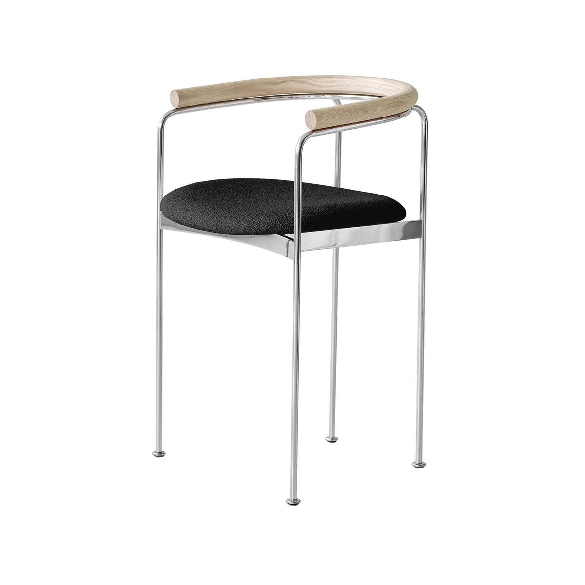 DK3 Baia Counter Stool with Wooden Back