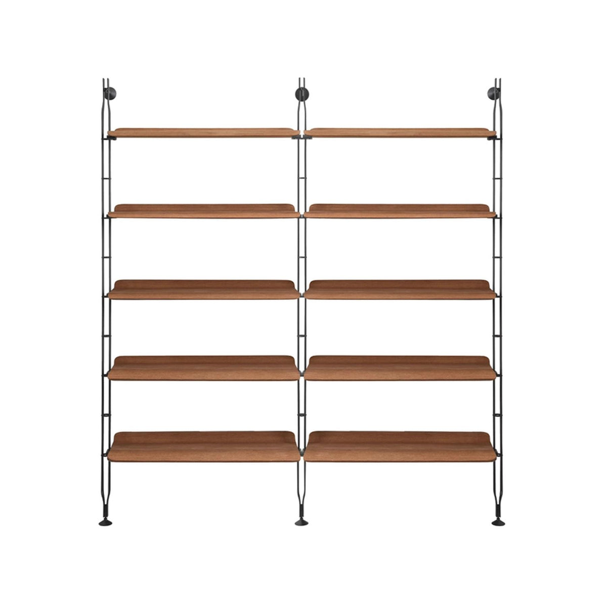 Kartell Adam Wood Double Book Case