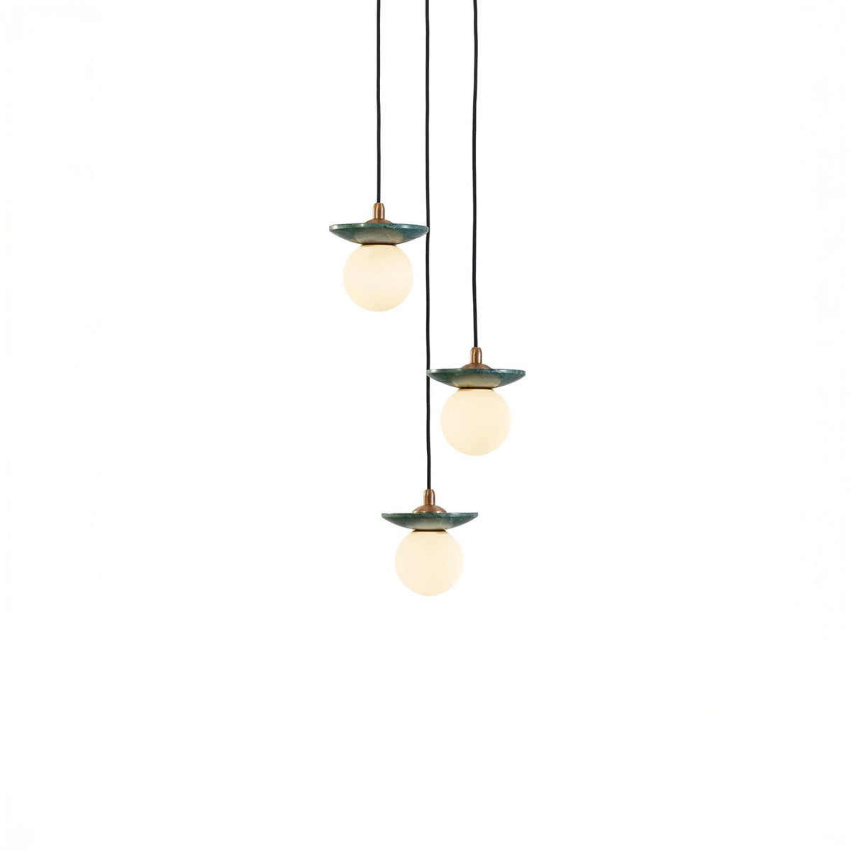 J. Adams Orbit Cluster Pendant Light