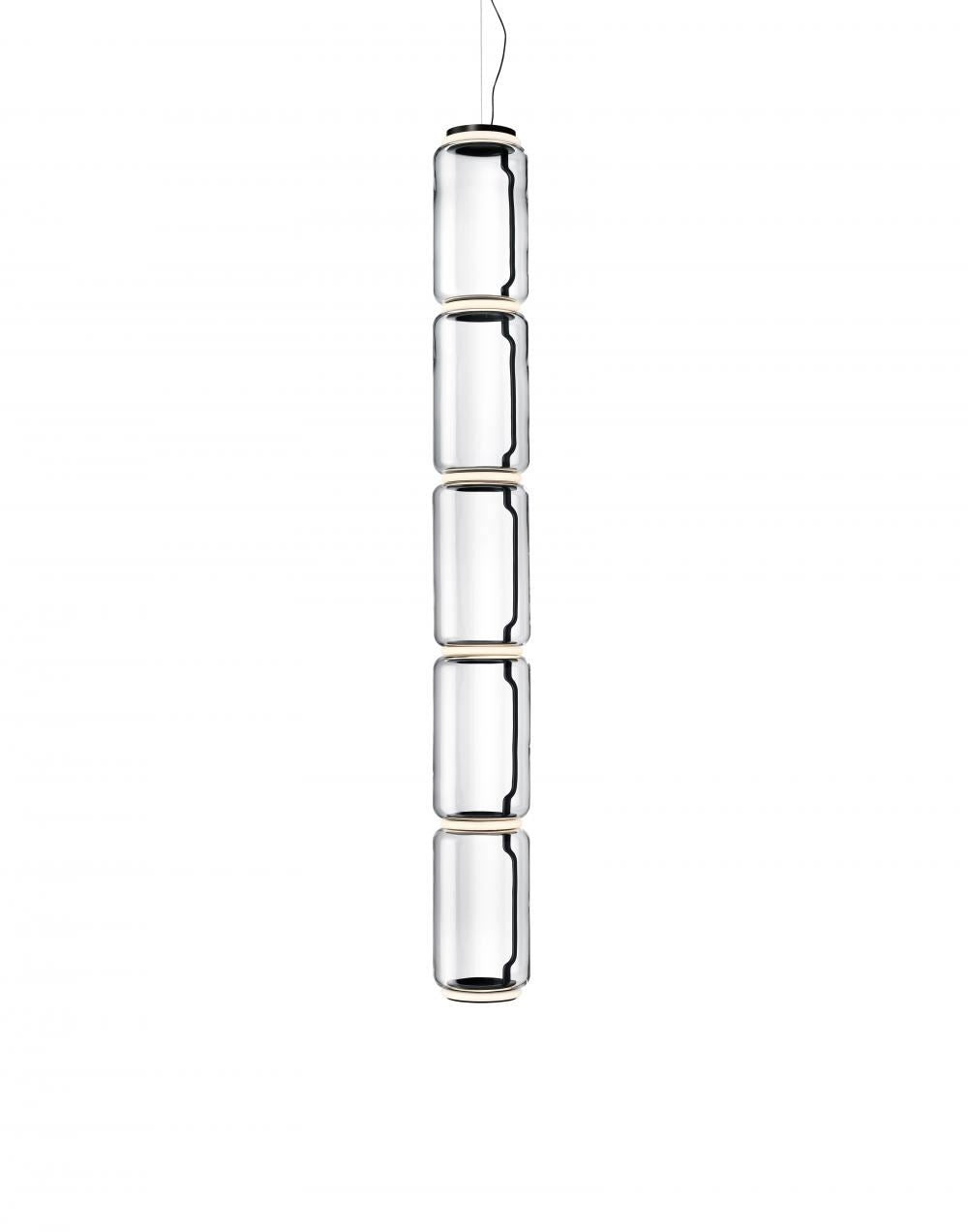 Flos Noctambule Pendant Light - Low Cylinder