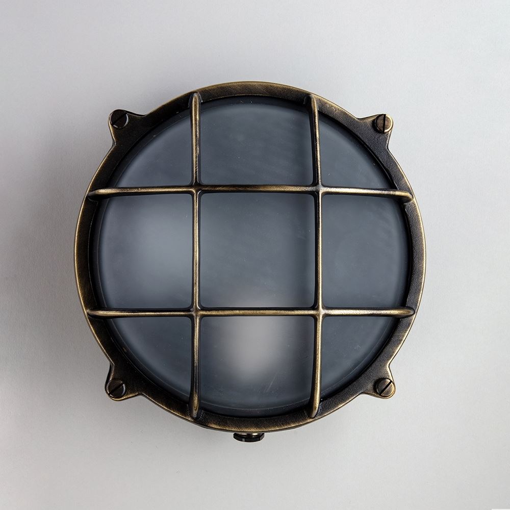 Old School Electric Round Bulkhead Light