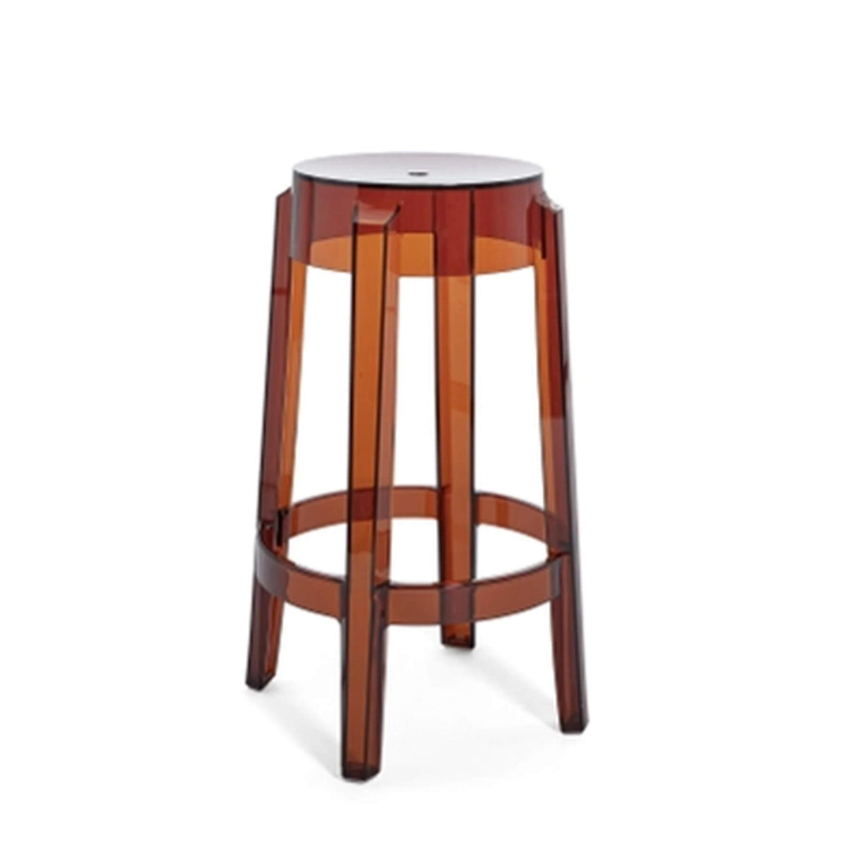Kartell Charles Ghost Garden Stool