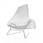 Knoll Bertoia Asymmetric Chaise