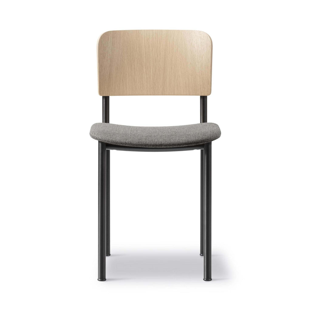 Fredericia Plan Dining Chair with Upholstered Seat