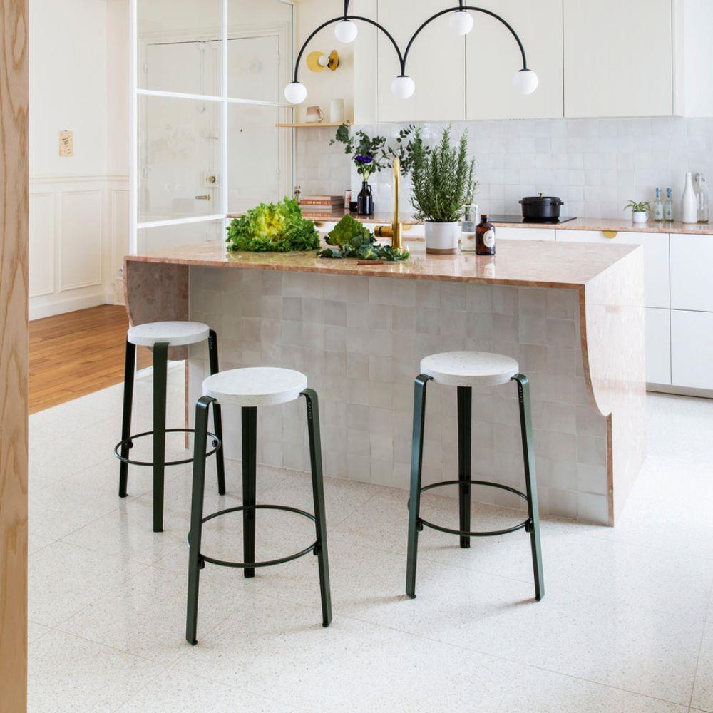 TIPTOE MI LOU Stool - Wooden Seat