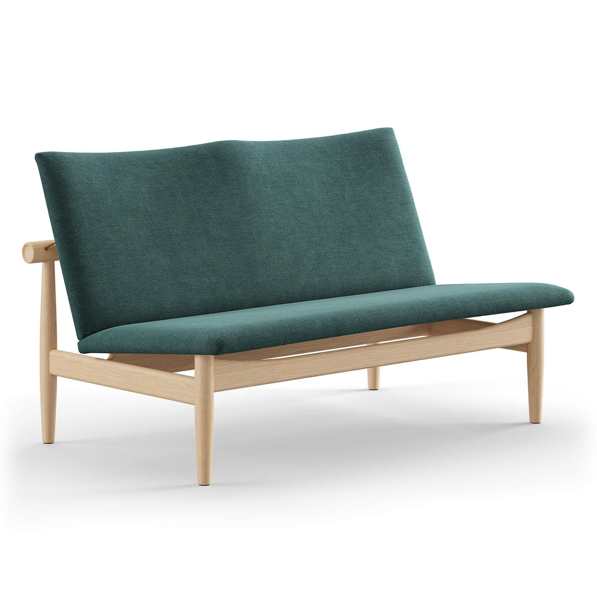Finn Juhl The Japan 2 Seater Sofa in Clear Oiled Oak