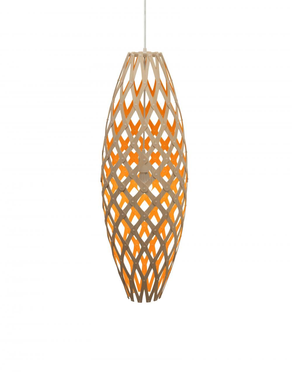 David Trubridge Hinaki Pendant Light Coloured - 1 Side