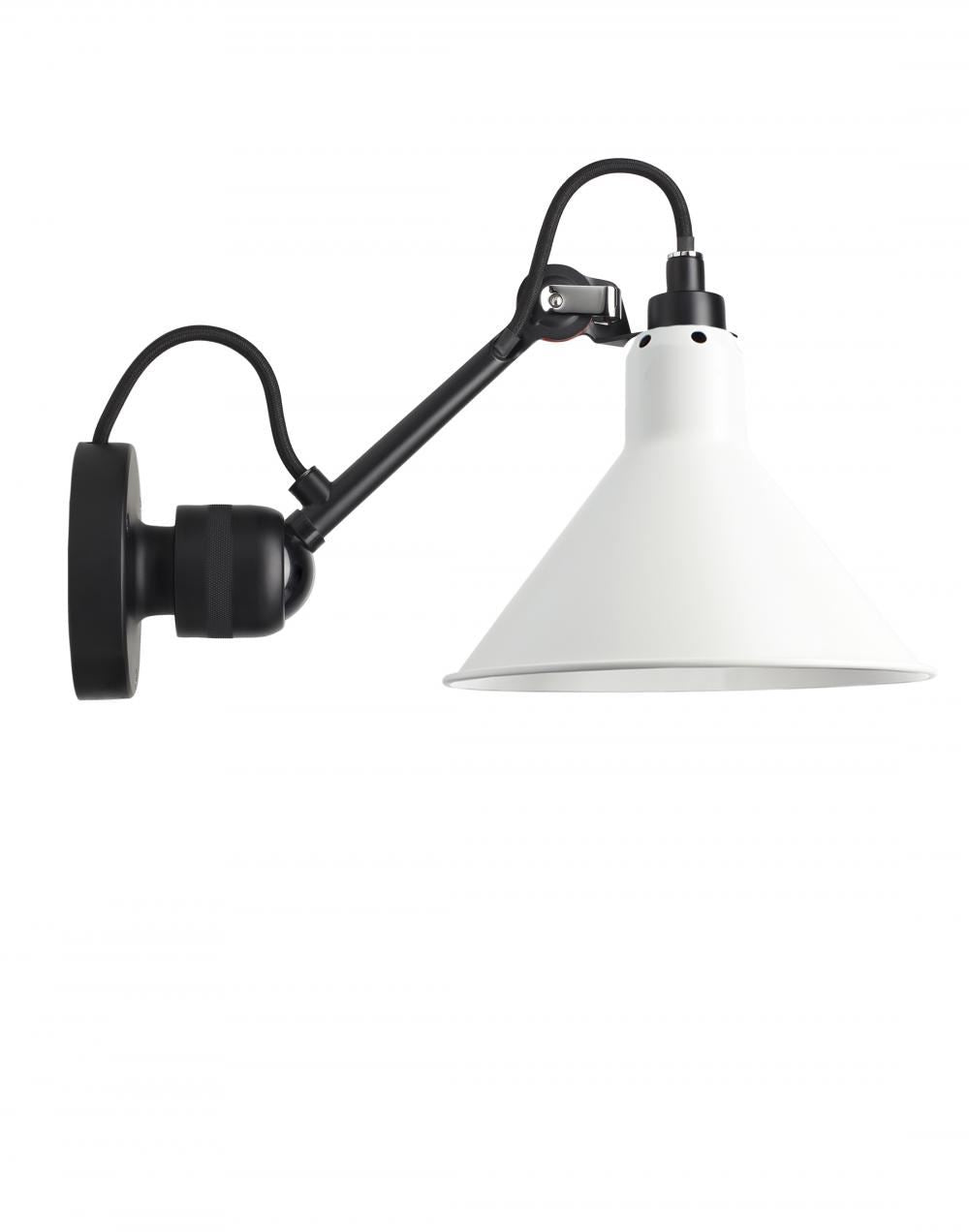 DCW Editions Lampe Gras 304 Small Wall Light - Black Arm