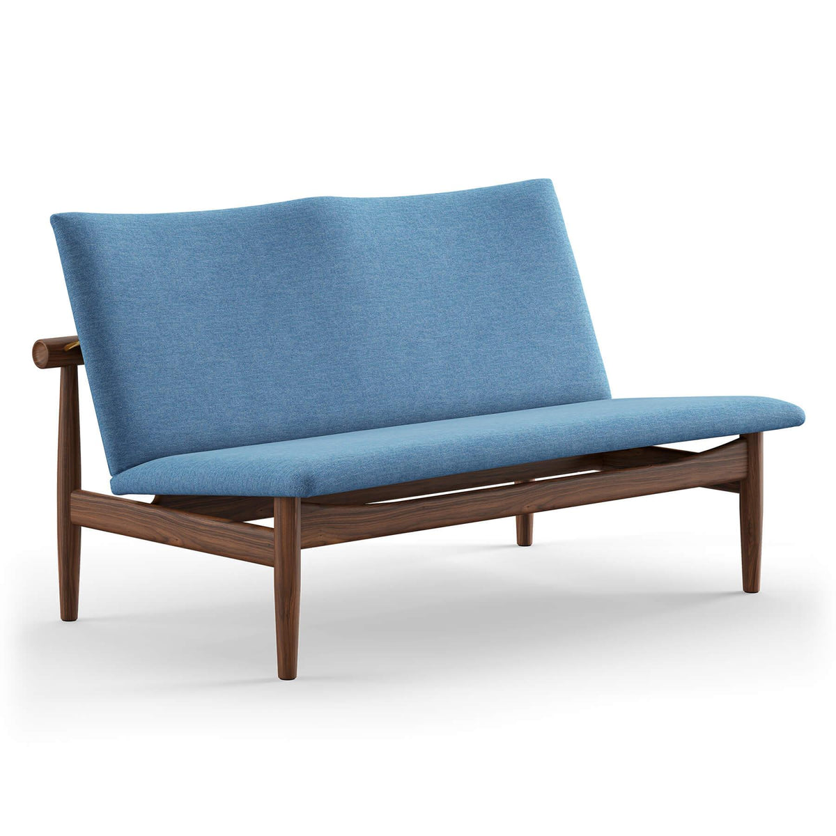 Finn Juhl The Japan 2 Seater Sofa in Walnut