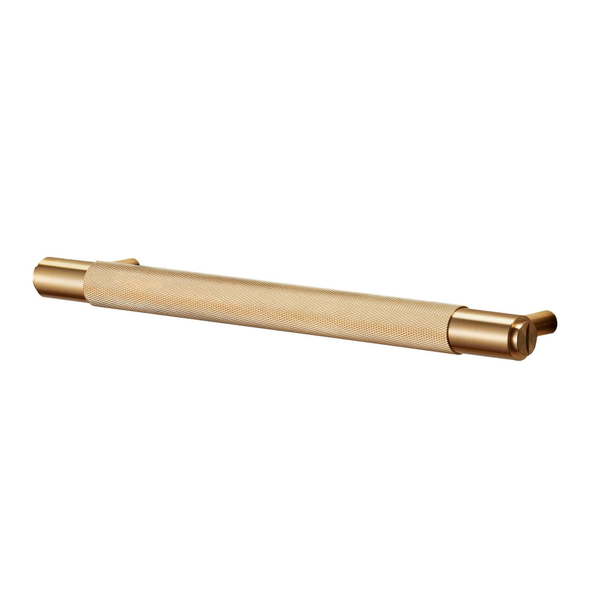 Outlet Buster + Punch Pull Bar - Medium - Knurled Pattern - Brass
