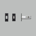 Outlet Buster + Punch Tubular Latch 57mm - Black