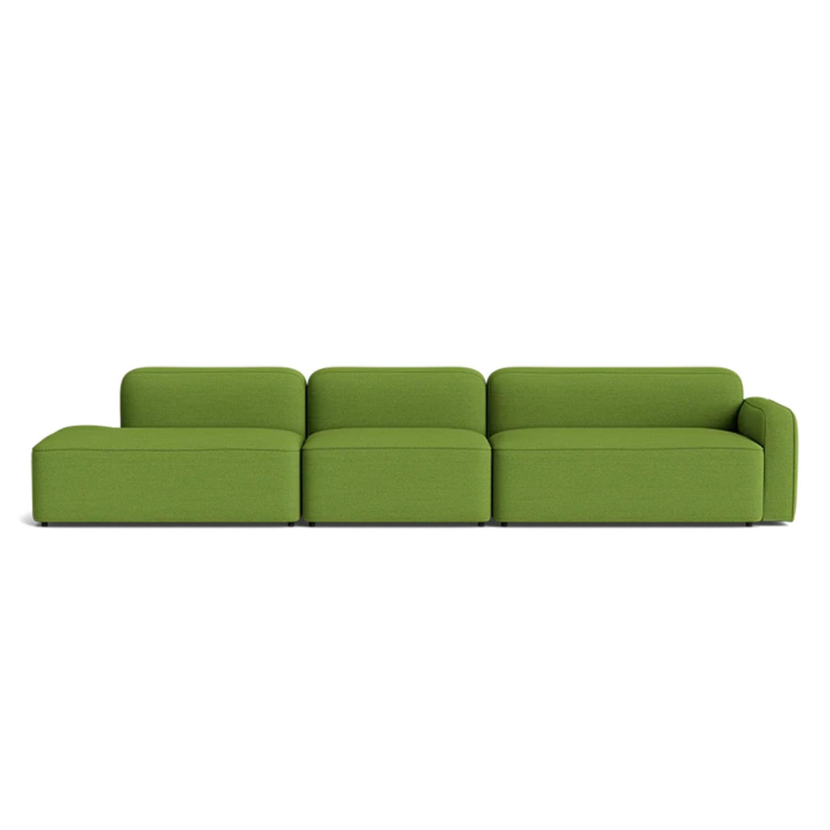 Normann Copenhagen Rope Modular 3 Seater Right Armrest Sofa