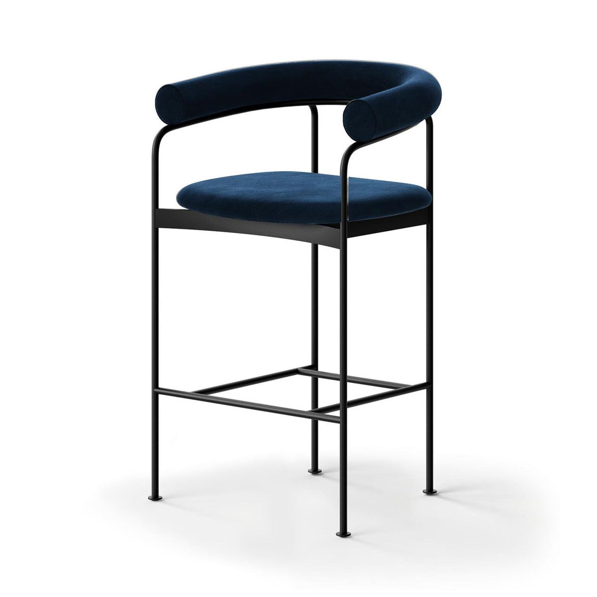 DK3 Baia Counter Stool, Upholstered