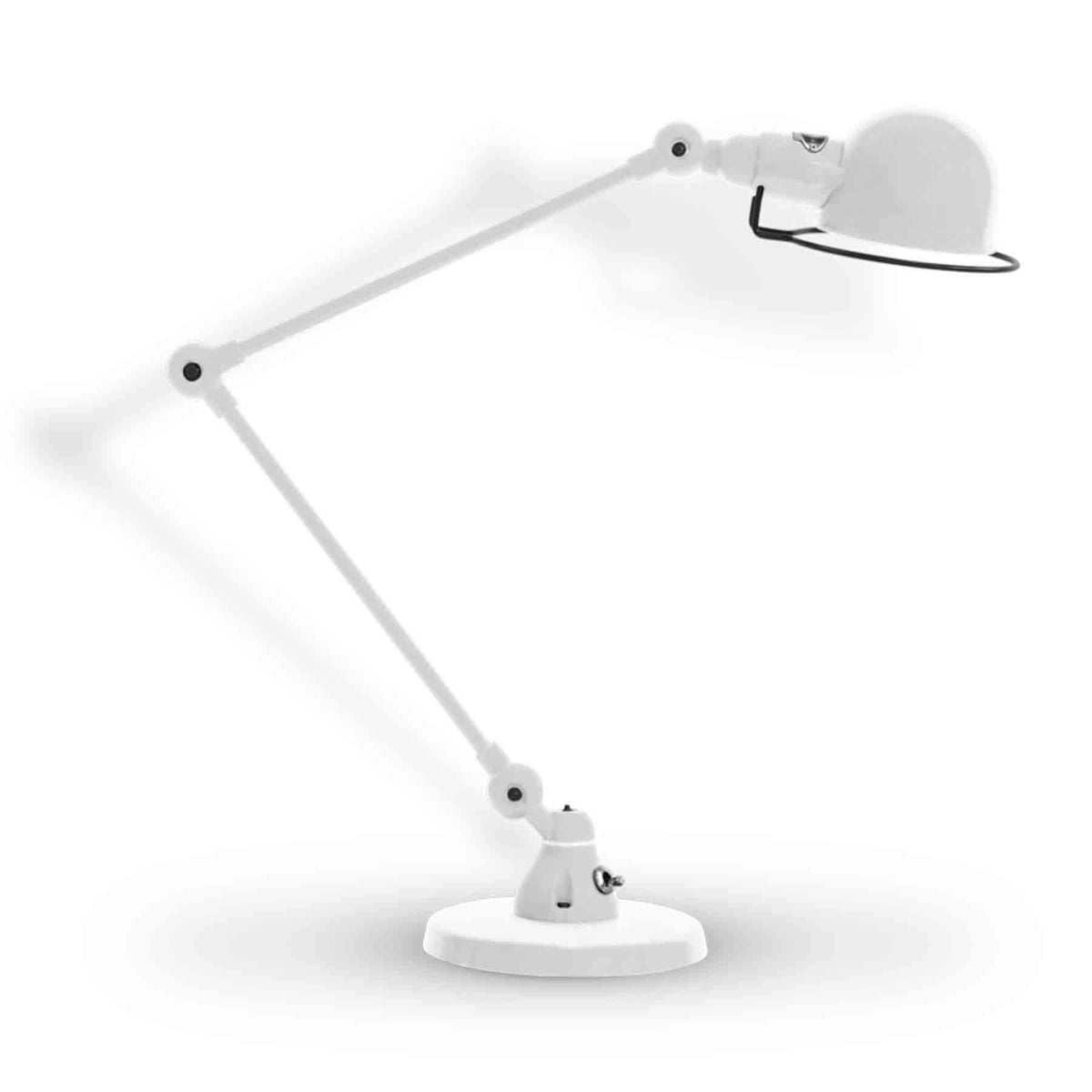 Outlet Jielde Signal Two Arm Desk Lamp - White, Matt
