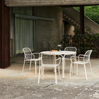 &Tradition Thorvald Round Garden Dining Set - Curated by Holloways of Ludlow