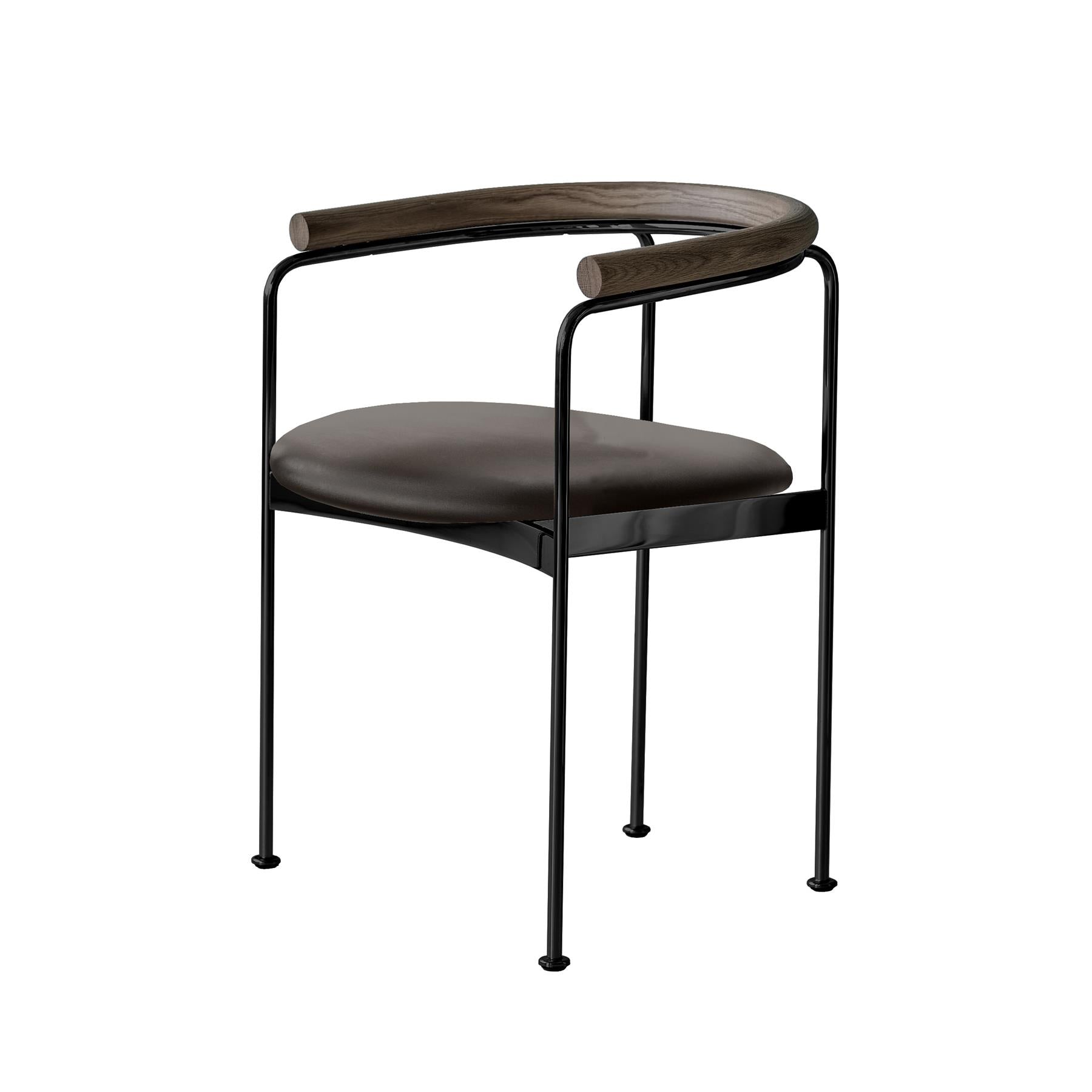 DK3 Baia Chair with Wooden Back