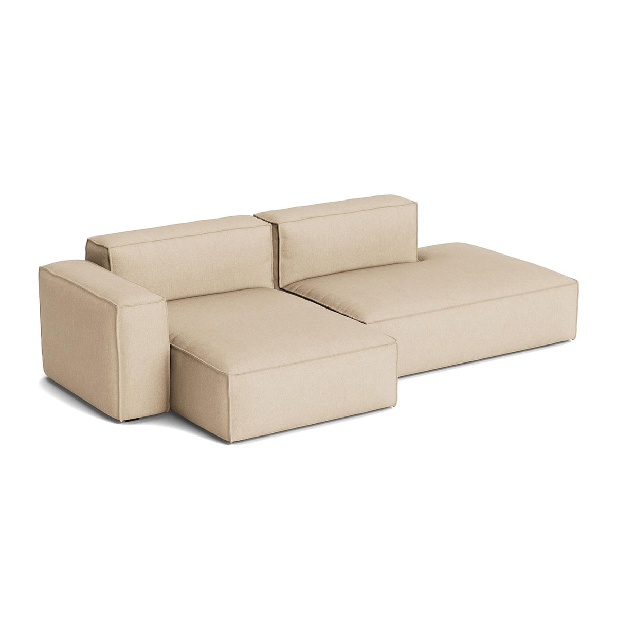 HAY Mags Soft 2+ Seater Sofa Low Armrest with Removable Cover Combination 3 Left