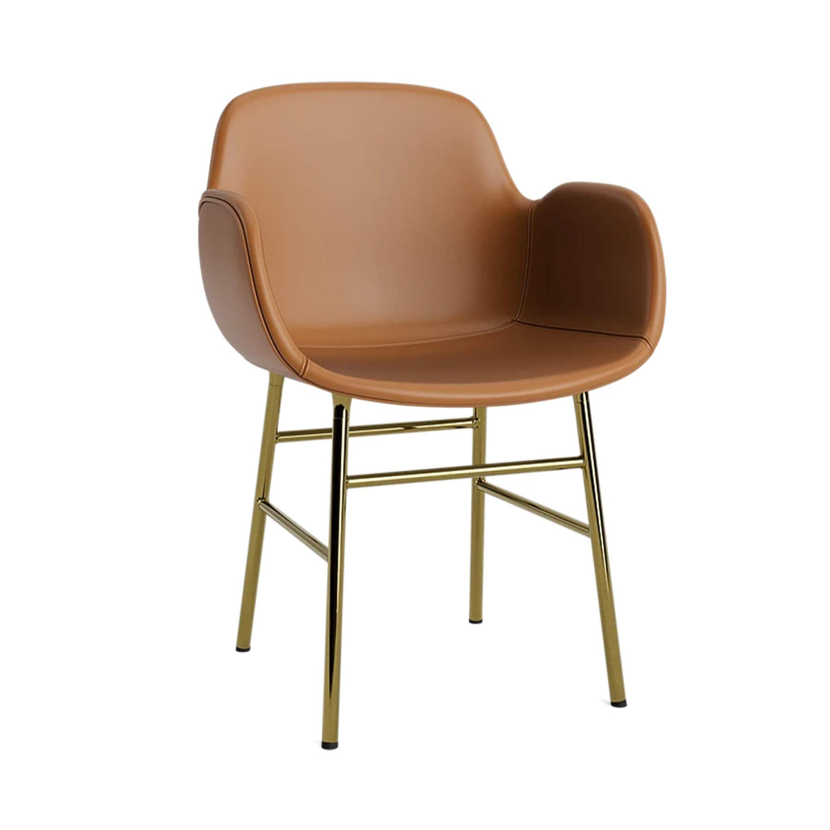 Normann Copenhagen Form Armchair, Metal Legs