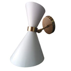 B-Stock Gong Peggy Up and Down Wall Light - White