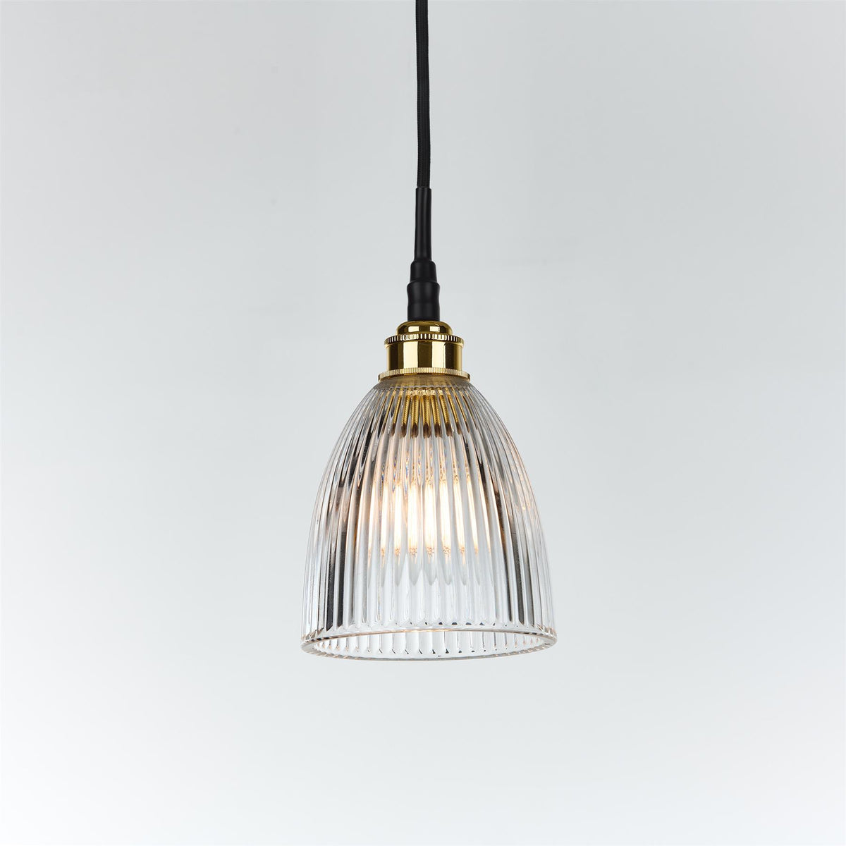 Old School Electric Elongated Prismatic Pendant Light : Bathroom Version
