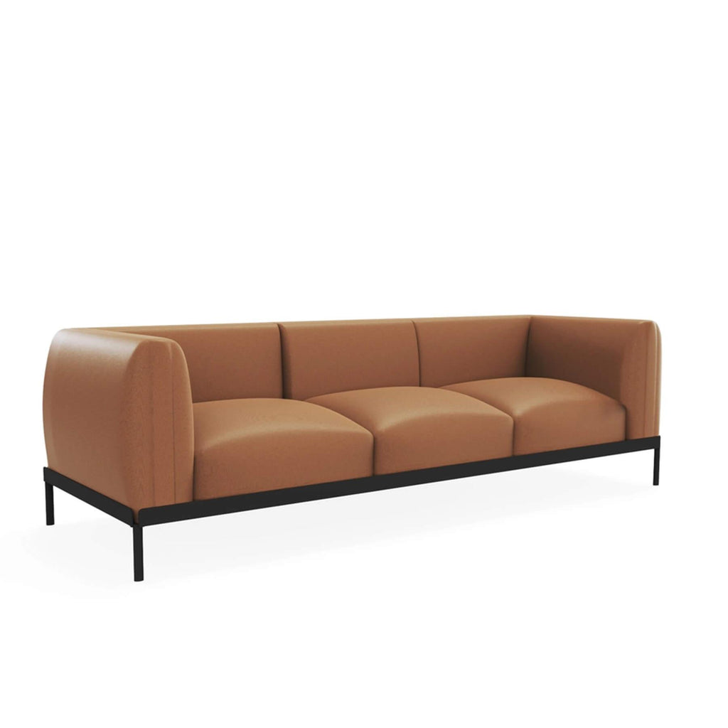 Kartell Asia Leather 3 Seater Sofa