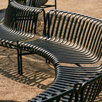 HAY Palissade Garden Park Dining Bench - In Out