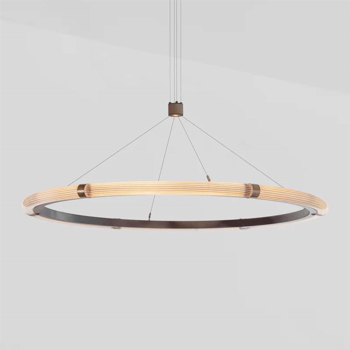 J. Adams Strata Circular Pendant Light