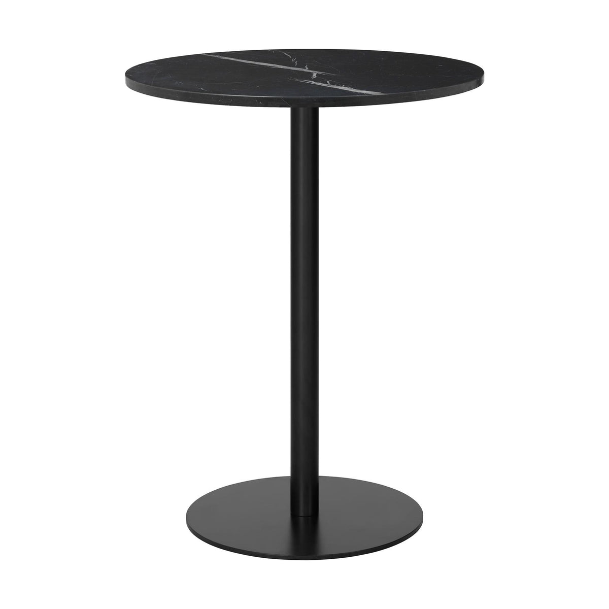 GUBI 1.0 Round Table with Marble Top, 80cm Diameter