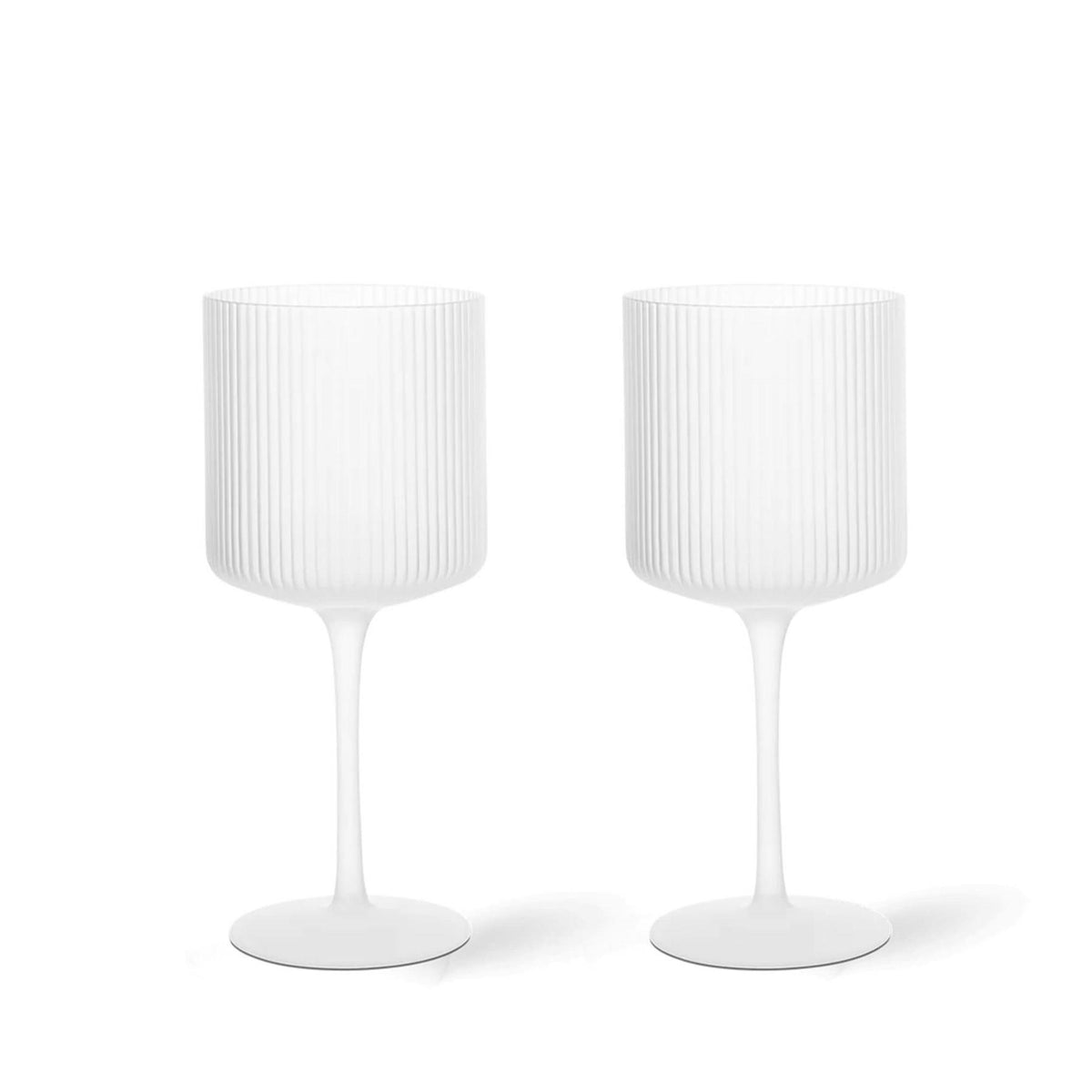 Ferm Living Ripple Red Wine Glasses - Set of 2