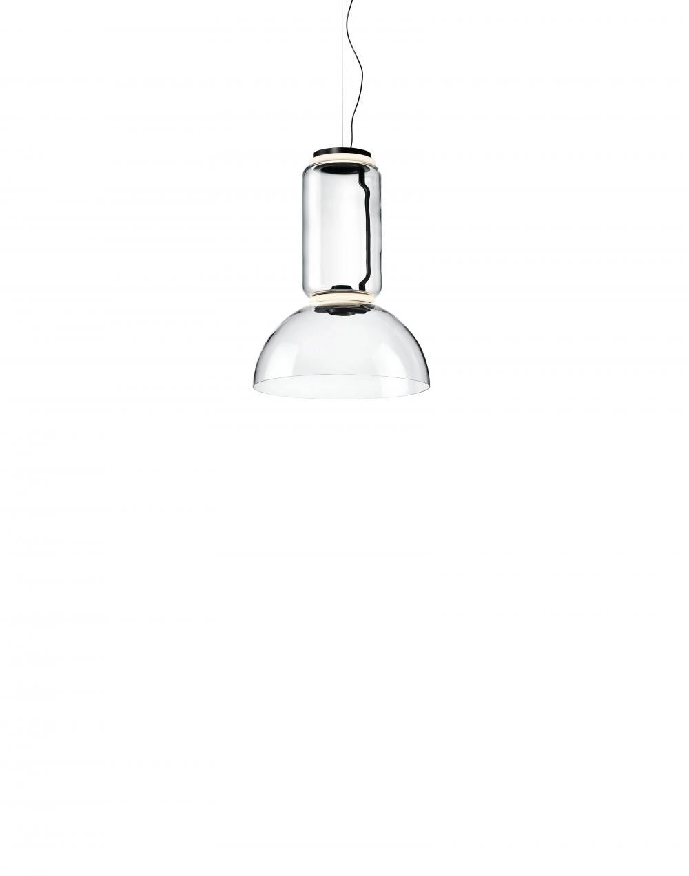 Flos Noctambule Pendant Light - Low Cylinder & Bowl