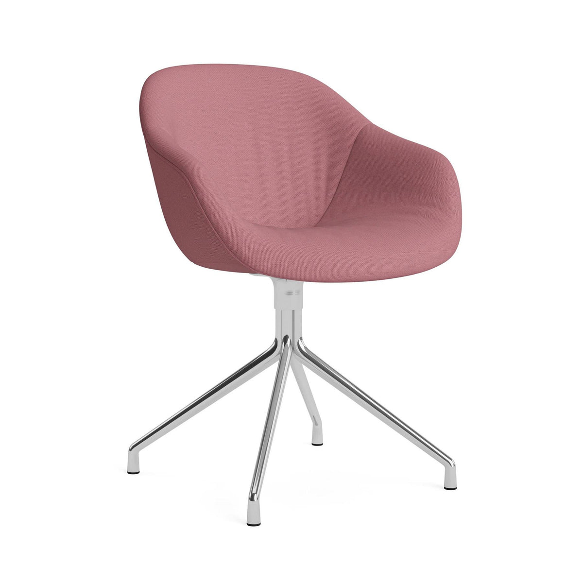 HAY AAC 221 Chair, Soft Upholstery 4 Star Swivel Base Standard Glider