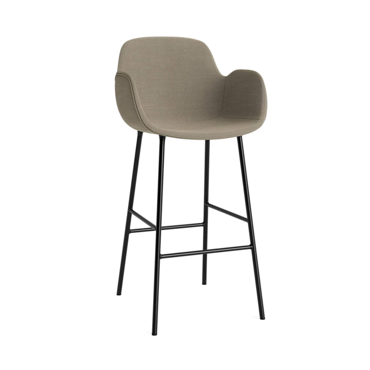 Normann Copenhagen Form Bar Armchair, Metal Legs