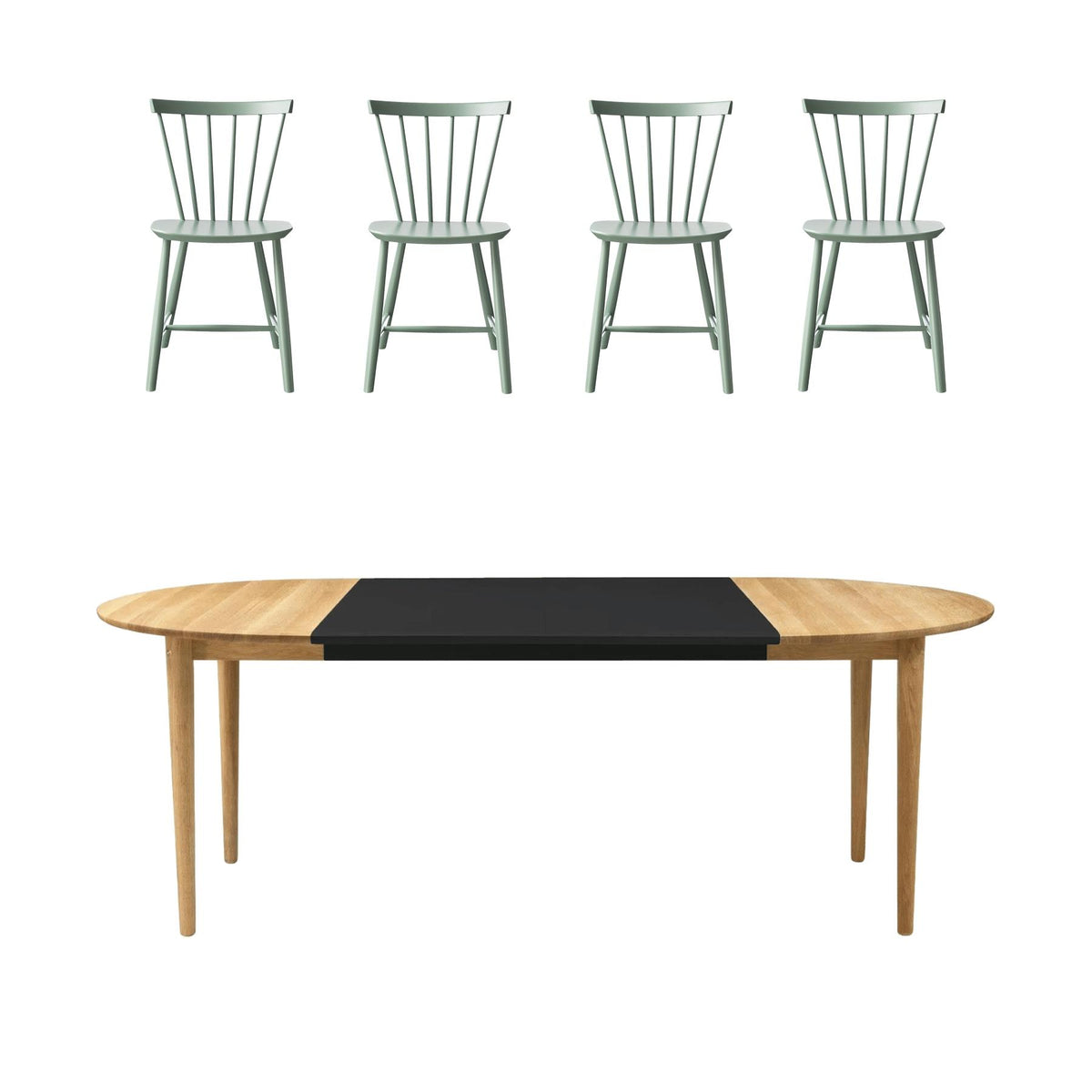 FDB Mobler Kitchen Dining Table Set