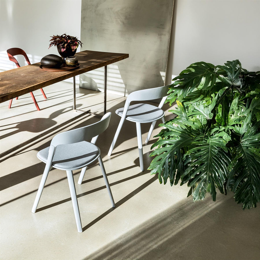 Magis Pila Dining Chair with Upholstered Seat