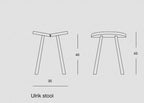 Ulrik stool - Natural