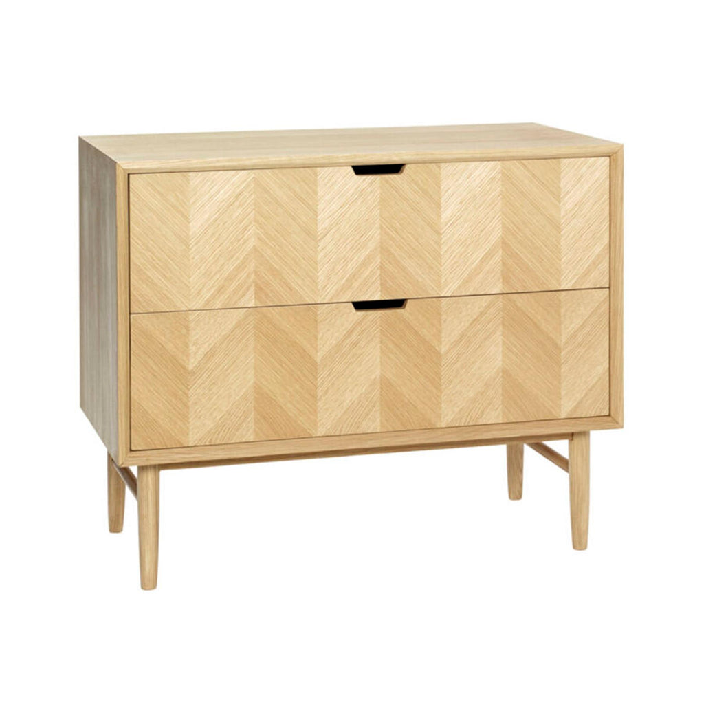 Outlet Hubsch Herringbone Dresser Drawers - Natural