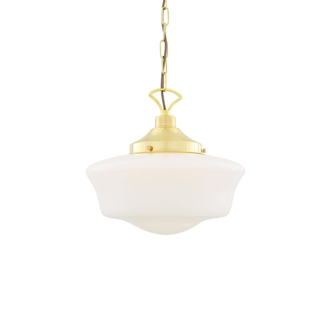 Mullan Lighting 1920's Schoolhouse Pendant Light