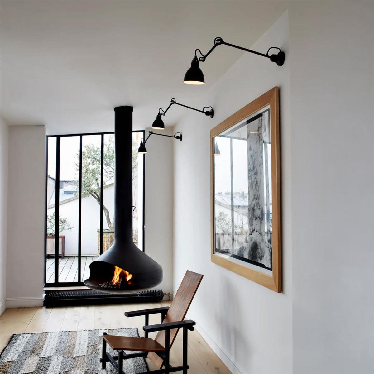 DCW Editions Lampe Gras 304 Medium Wall Light