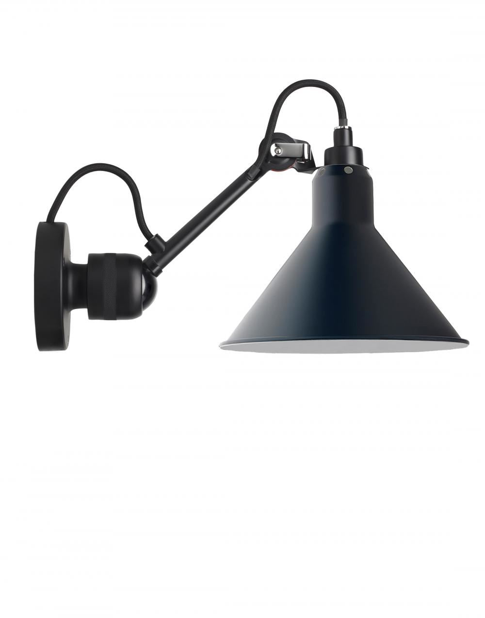 DCW Editions Lampe Gras 304 Small Wall Light - Black Arm