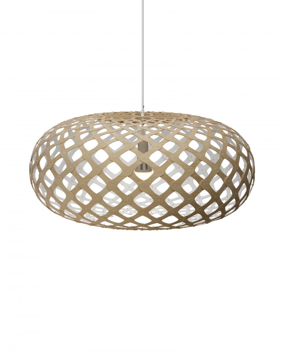 David Trubridge Kina Pendant Light Coloured - 1 Side